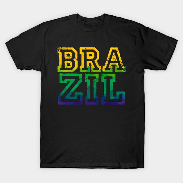 Brazil World Cup Soccer T-Shirt by Issho Ni